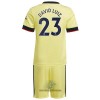 Officiële Voetbalshirt + Korte Broek Arsenal David Luiz 23 Uit 2021-22 - Kids